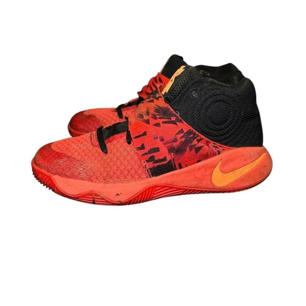 Nike Kyrie 2 Inferno 827280 680 KID SIZE 1.5 Y Boys Basketball Shoes
